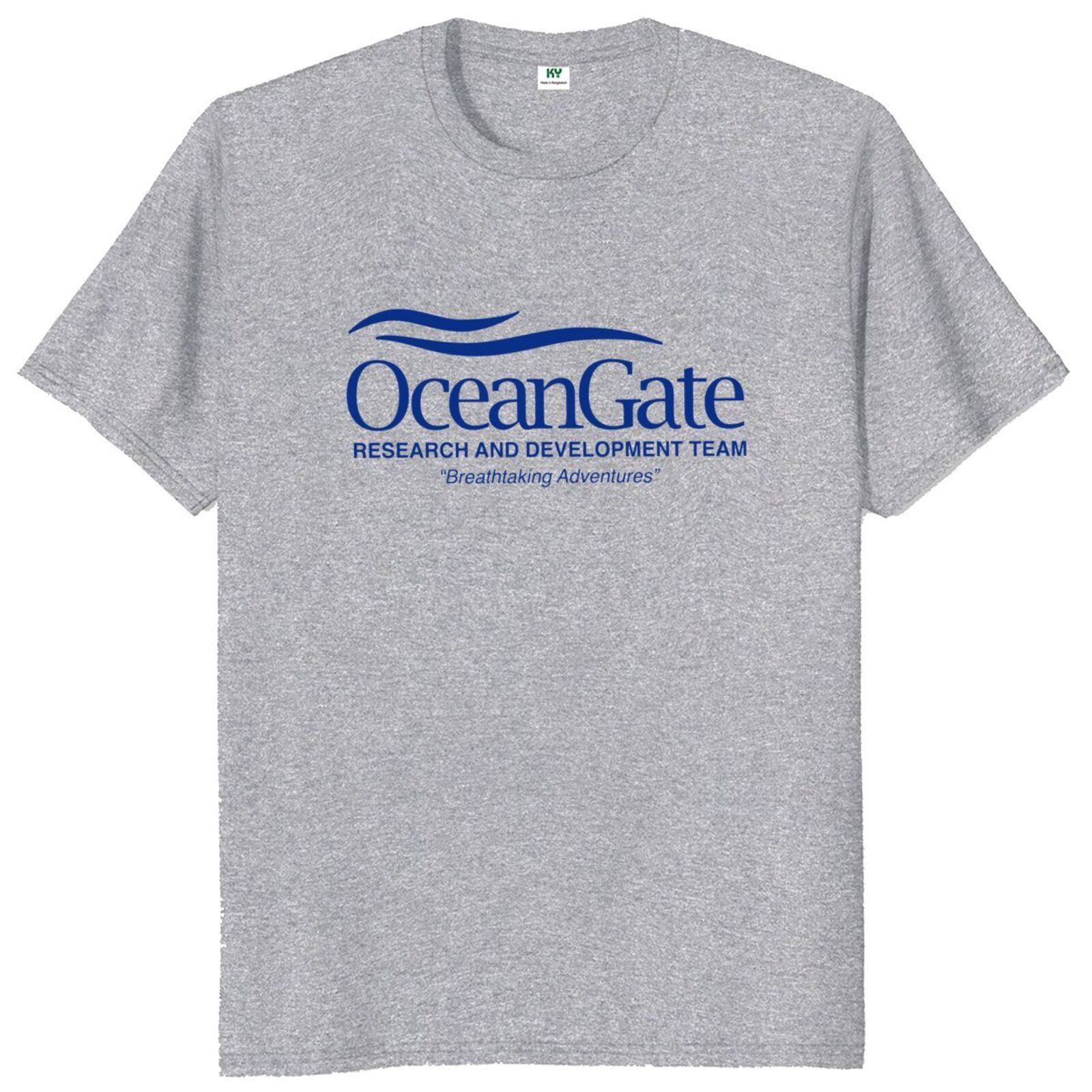 Mens TShirts Oceanate Submarine R D Team Tshirt Trend Summer Unisex 100% Cotton Womens 230720