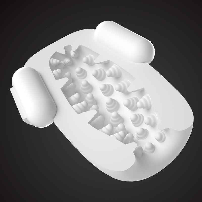 Masturbators Powerful Mens Delay Training Masturbator 8 Modes Vibrating Glans Penis Stimulator Pocket Pussies Japanese Blow Job Massager 230719