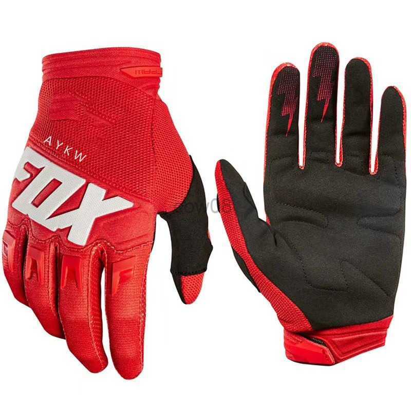Cycling Gloves Aykw Motocross Racing Gloves Downhill Mountain Bike DH MX MTB Motorbike Glove Summer Mens Woman Motorcyc Cycling Gloves HKD230720