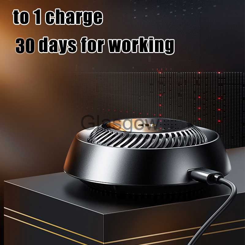 Car Air Freshener Electric Auto Air Diffuser Essential Oil Car Air Freshener Perfume Fragrance Deco Car Air Vent Humidifier Mist Oil Aromatherapy x072