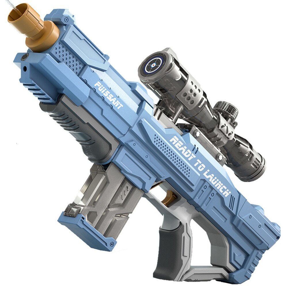 Sand Play Water Fun Full Automatic Electric Gun High Tech Soaker Guns Large Capacity Summer Pool Party Beach Outdoor Toy for Kid 230719