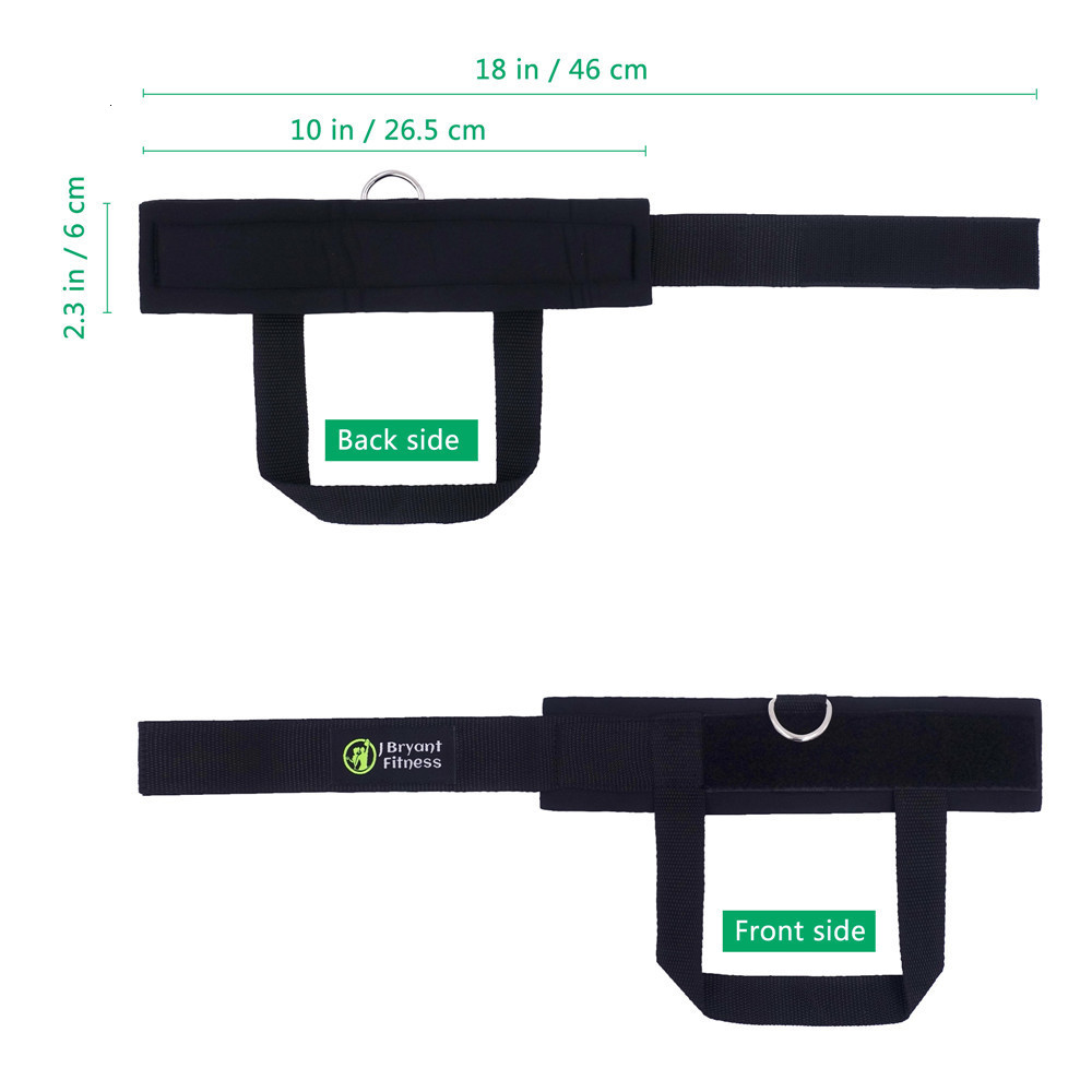 Resistance Bands D Ring Ankle Straps with Pedal Rope Achilles Tendon Support for Cable Machines Glute Leg Workouts Neoprene Padded Weights 230720