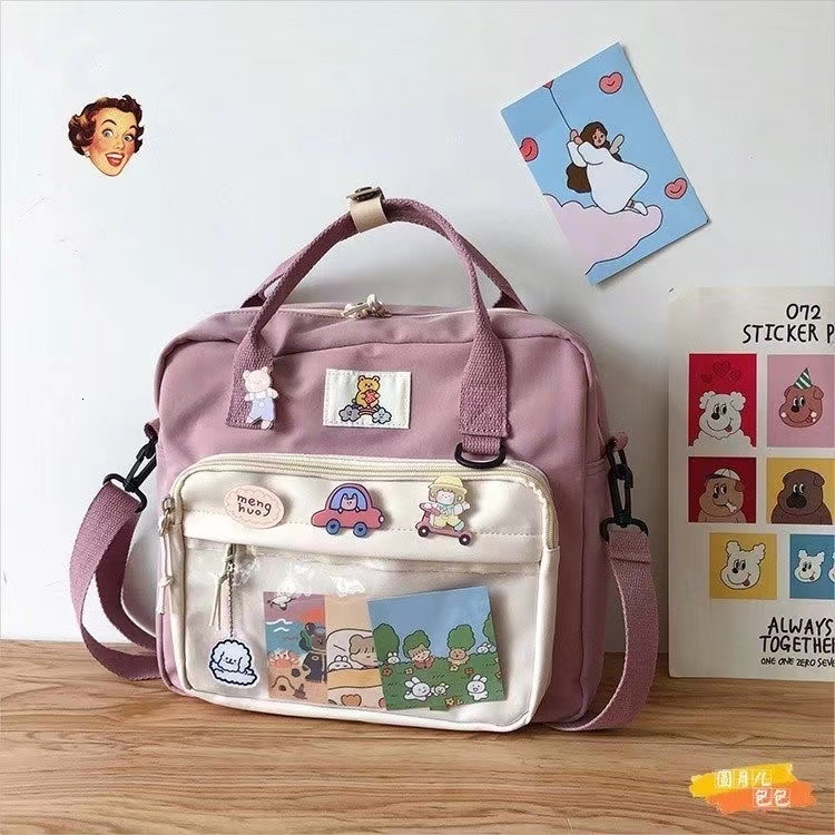 School Bags Japanese Style For Teenage Girls Preppy Tote Bag Nylon Backpack Women Shoulder Mochila Feminina Bagpack Sac 230720