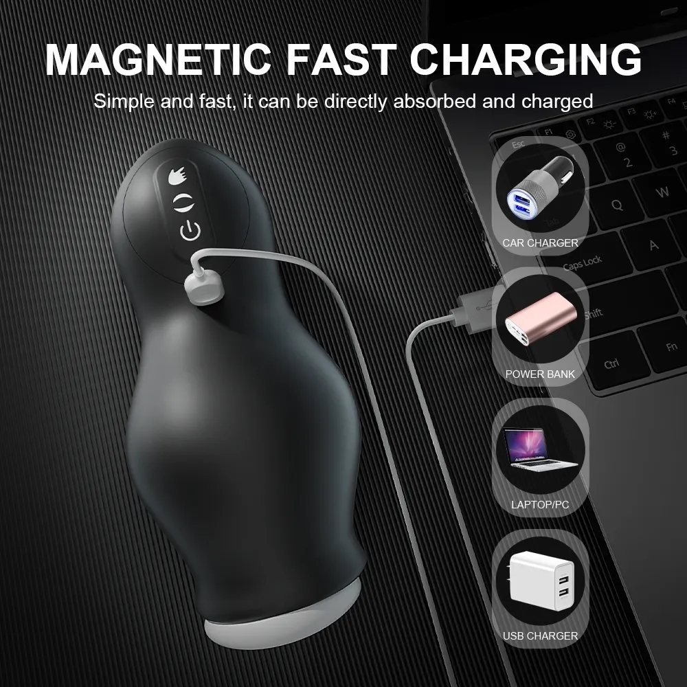 Masturbators Male Automatic Sucking Vagina Pussy Masturbation Cup Hands Free Real Blowjob Masturbator Adult Sex Toys For Men 18 230811 - view 7