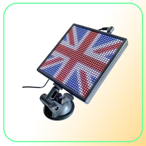 12v P4 32x32 RGB Bluetooth car LED Display Board Rear Window Programmable GIF LED Onboard Sn face led sign Light
