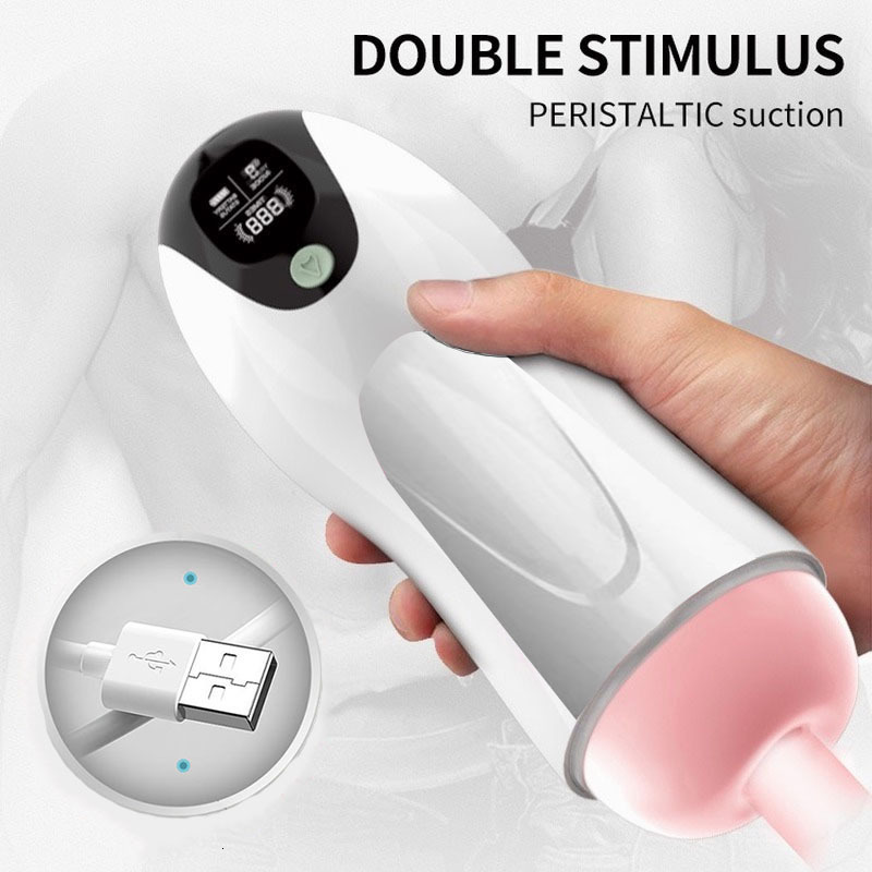 Masturbators Male Sex toy automatic sucking vibrator male masturbation cup real vaginal cat pocket oral sex penis adult store 18 230719 - view 3