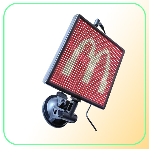 12v P4 32x32 RGB Bluetooth car LED Display Board Rear Window Programmable GIF LED Onboard Sn face led sign Light