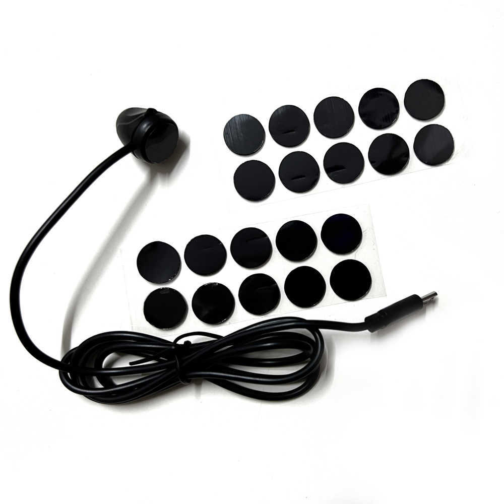 Auto Clicker Round No trace Adhesive Nano glue Double sided adhesive stickers Mobile Phone Screen Automatic Clicker Accessories L230619
