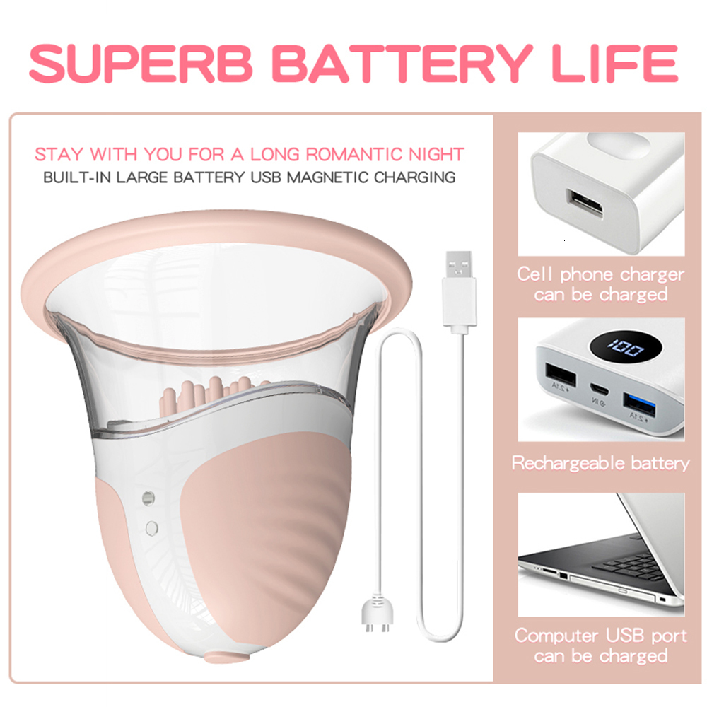 Adult Toys Nipple sucker stimulation massager with 10 vibration rotation modes suitable for adult Sex toy of female couples breast 230719
