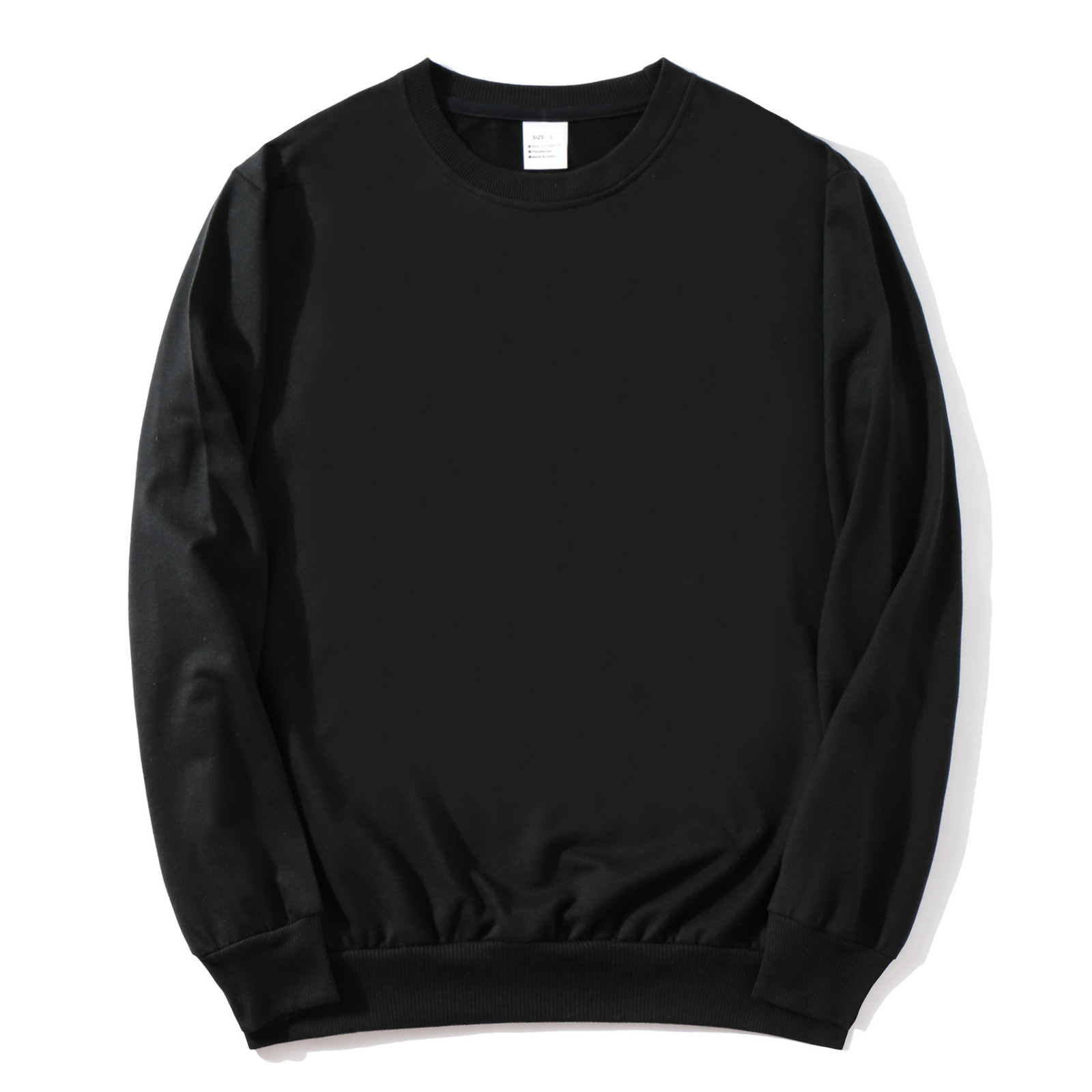 Men's Hoodies Sweatshirts Spring and Autumn Customized sweater round neck thin student class clothes loose version blank solid color 230720