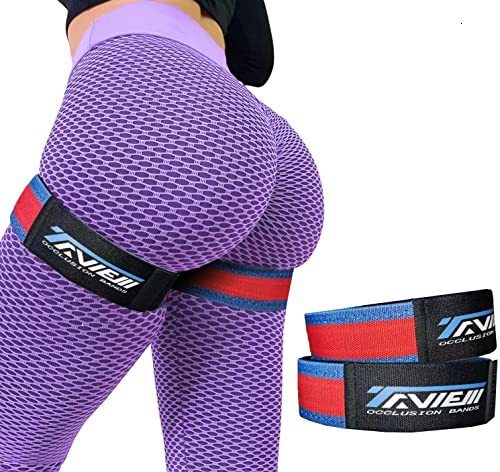 Resistance Bands Bfr Occlusie Voor Vrouwen Glutes Hip Fitness Bloedstroom Beperking Booty Weerstand Gym Riemen Butt Squat Dij 230720