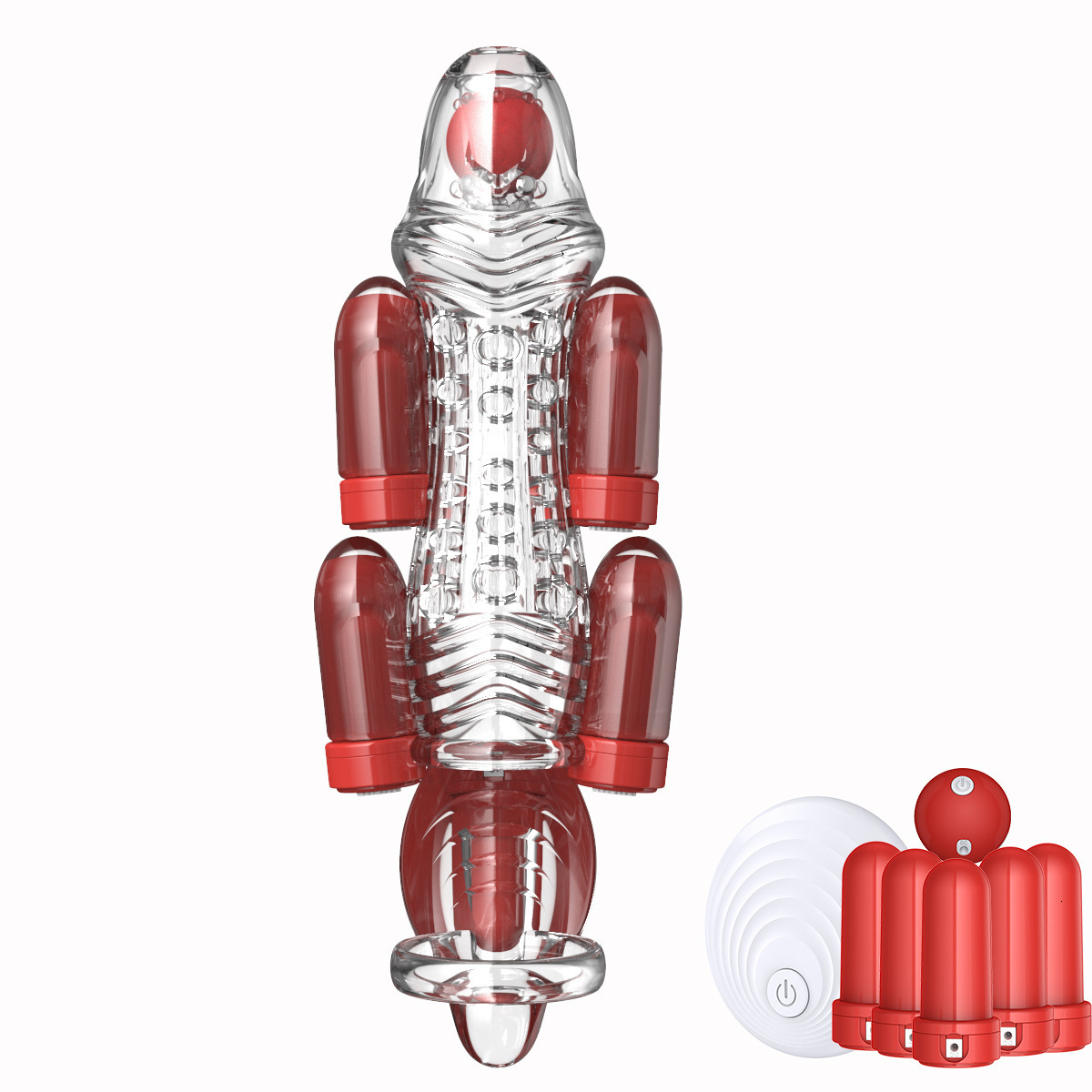 Masturbators 20 Frequency Male Masturbation Glans Vibrator Penile Massager Delayed Ejaculation Continuous Training Device Adult Toy 18 230719