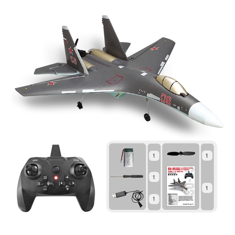 Aircraft Modle Stunt RC Six Axis Remote Control Air Plane Easy Flying Toy 2 4G 4CH Fighter Teens Outdoor Play Birthday Gift 230719