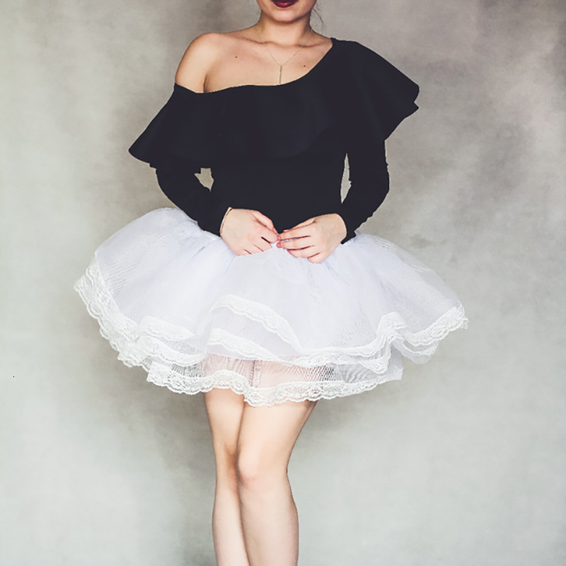 Skirts Short Petticoat For Wedding Bud Vintage Tulle Crinoline Mini Underskirt Rockabilly Swing Tutu Skirt Slip 230720