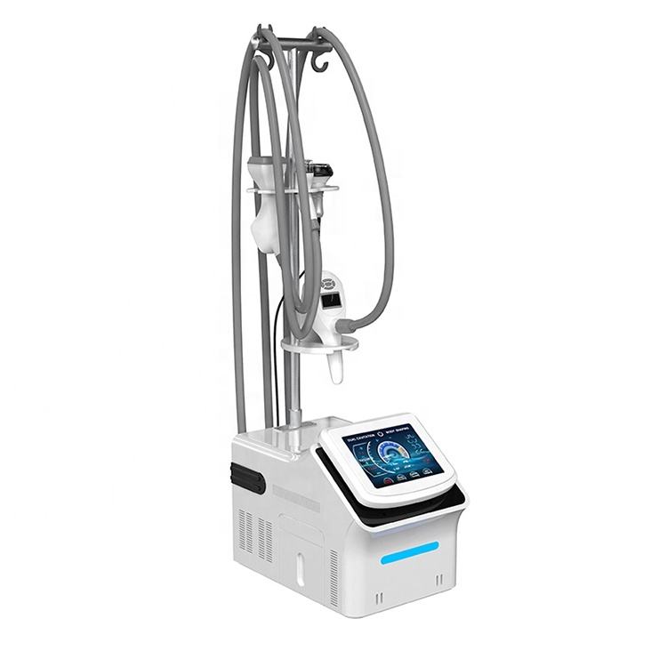 5 Handles Vertical Body Shaping Skin Rejuvenation Cellulite Weight Loss Vacuum Cavitation Roller Rf Velaslim Machine