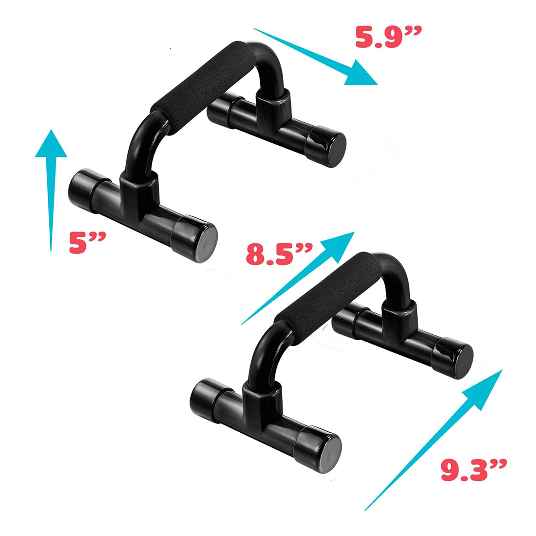 Push Ups Stands Push Up Bars Home Workout Rack Exercise Stand Fitness Equipment Foam Handle for Floor Men Women Strength Muscle Grip Training 230720