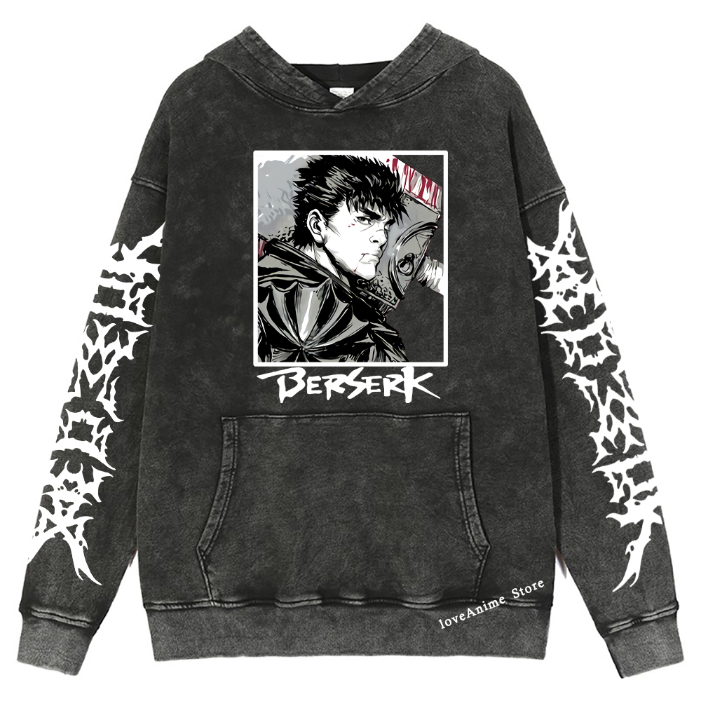 Men's Hoodies Sweatshirts Men Hoodie Retro Harajuku Long Sleeves Hip Hop Pullover Anime Clothing Y2k Streetwear 230720