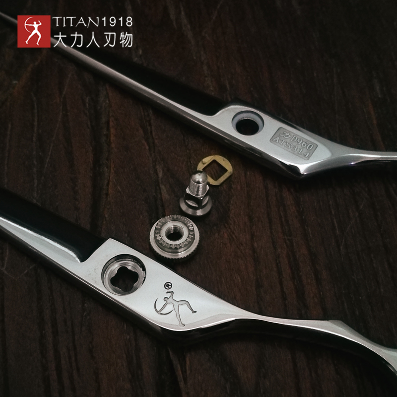 Hair Scissors Titan 6.0inch Professional Hairdressing Scissors salon Barber Scissors Hair Cutting thinning Shears Scissor 230720 S2563