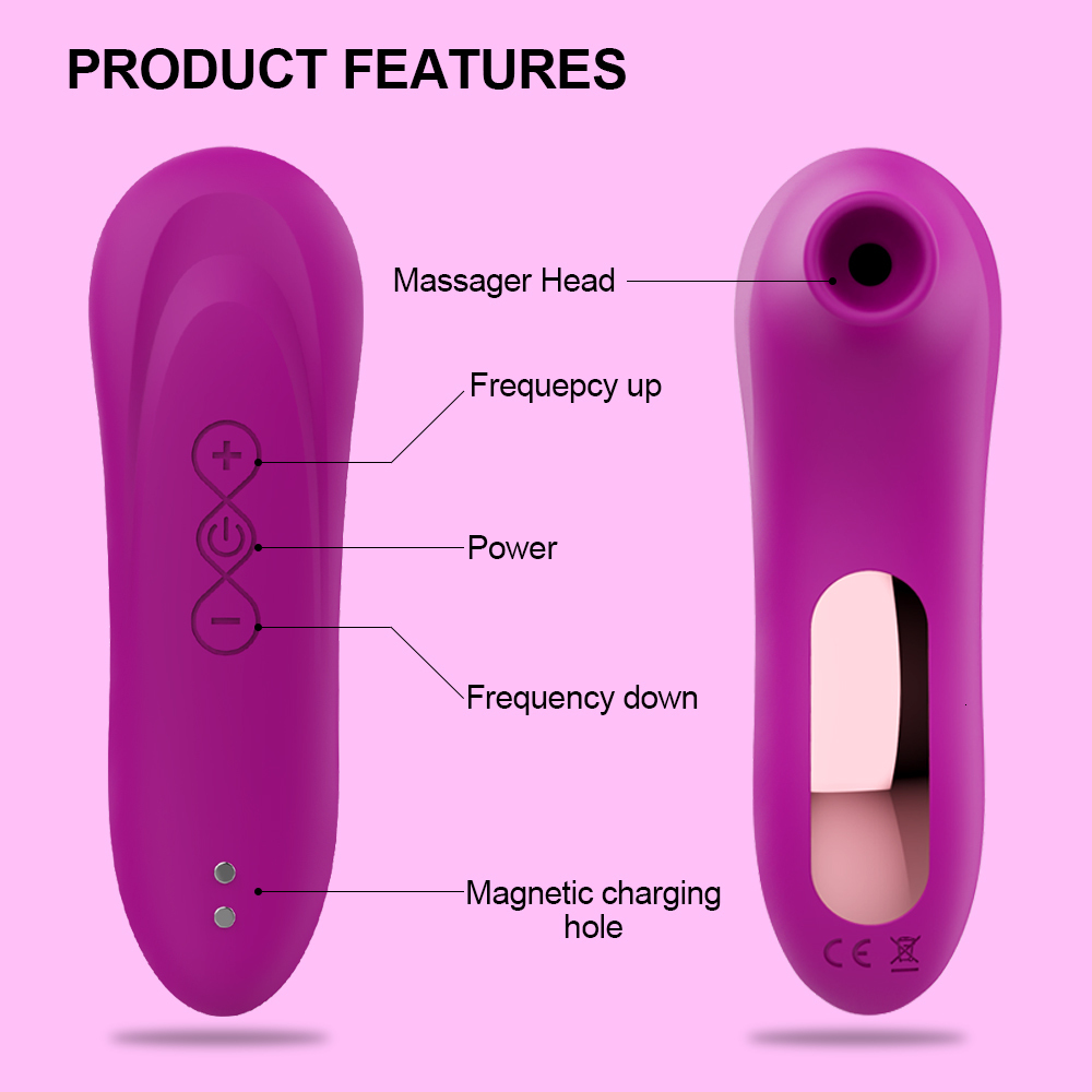 Vibrators Clit suction cup vaginal suction cup vibrator female Clitoris vacuum stimulator Nipple sex toy adult 18 female masturbation product 230720