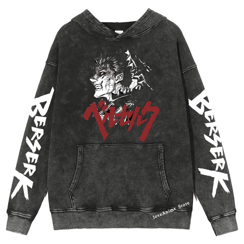 Men's Hoodies Sweatshirts Men Hoodie Retro Harajuku Long Sleeves Hip Hop Pullover Anime Clothing Y2k Streetwear 230720