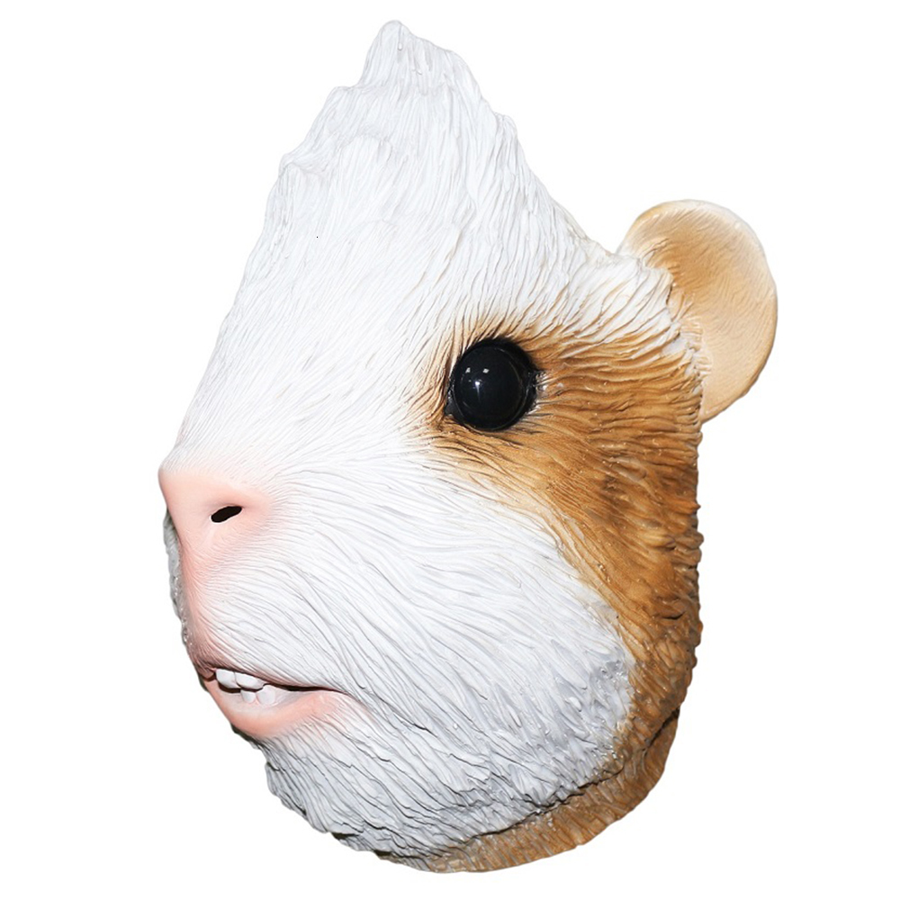 Party Masks Realistic Mouse Mask Halloween Animal Rat Cosplay Full Face Latex Zoo Fancy Dress Costume Props for Adults 230721