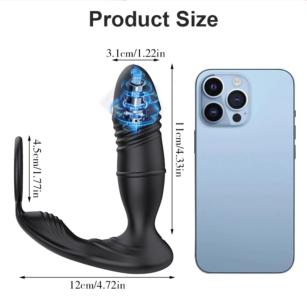 Vibrators Male stimulating prostate massager Bluetooth application vibrator male anal massager male anal massager 230720