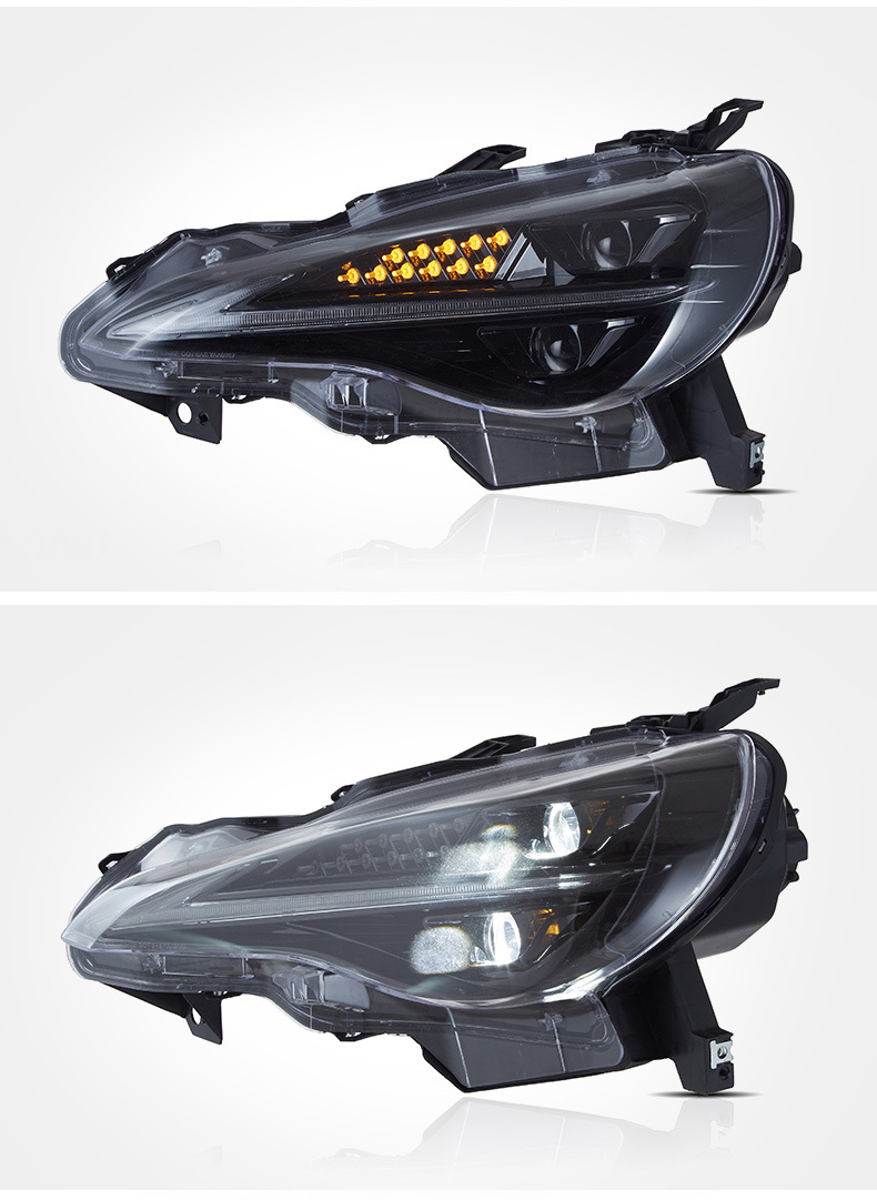 Car Head Lights For Toyota 86 20 12-20 20 Head Light Parking Running Lights Subaru BRZ LED Streamer Signal Front Lamp