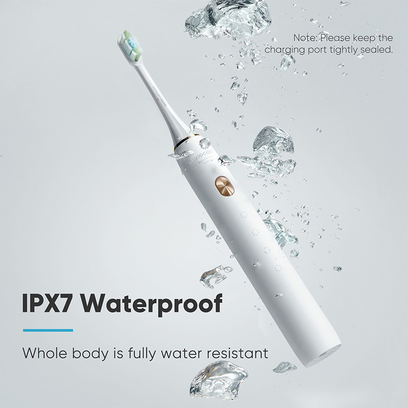 Toothbrush SOOCAS X3U Ultrasonic toothbrush USB charging waterproof with three heads suitable for adults 230720