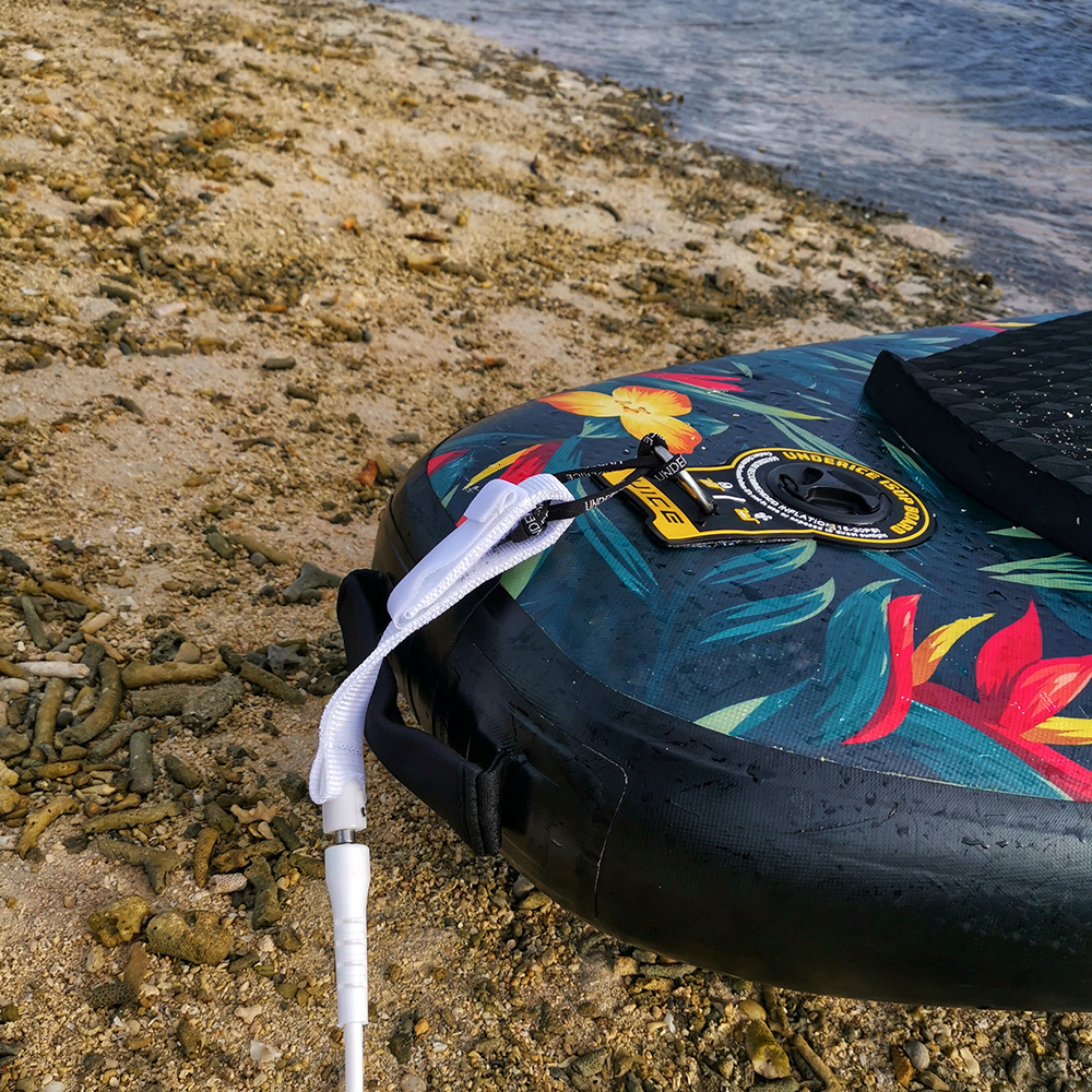 Kayak Accessories SUP Board Leash Surf Paddle 7MM 11 10FT Surfboard Ankle Super Strong Webbing Leg Rope 230720