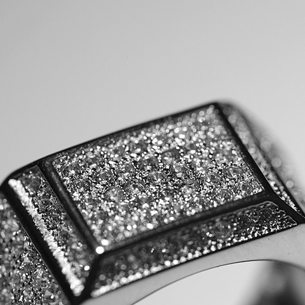 Wedding Rings HOYON S925 Sterling Silver 2 Carat Diamond Ring Men s Anilo Gemstone 925 Jewelry Bougue Anilomuje 230721