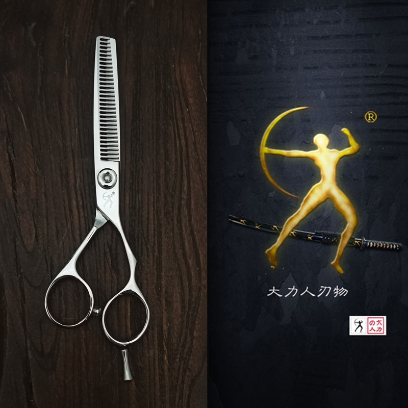 Hair Scissors Titan 6.0inch Professional Hairdressing Scissors salon Barber Scissors Hair Cutting thinning Shears Scissor 230720 S2563