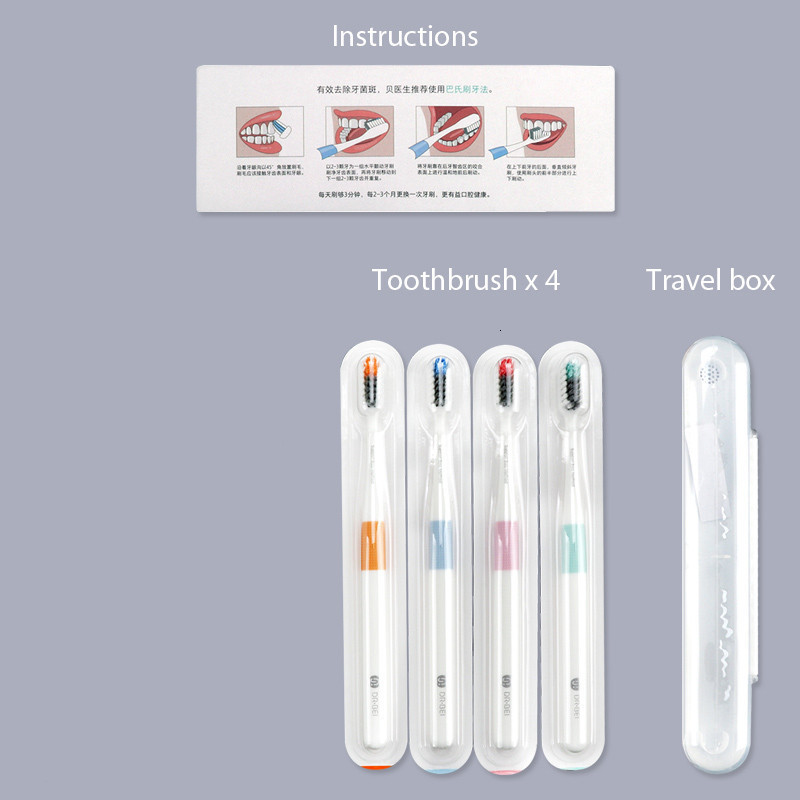 Toothbrush Doctor B Toothbrush Bass Method Sand Bed for Better Wire Brushing 4Colors Including 1 Travel Case for Smart Home 230720