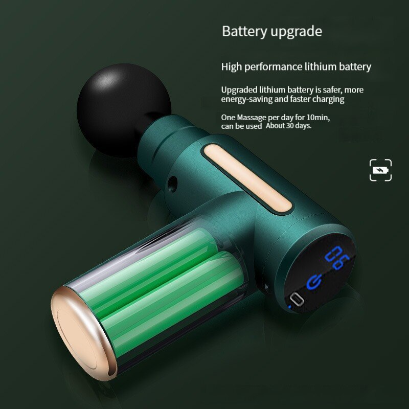 Full Body Massager Mini Fascia Gun Wireless Massage Gun Muscle Relaxation Massage Equipment Neck Mask Rob Cervical Spine Massage Instrument 230720