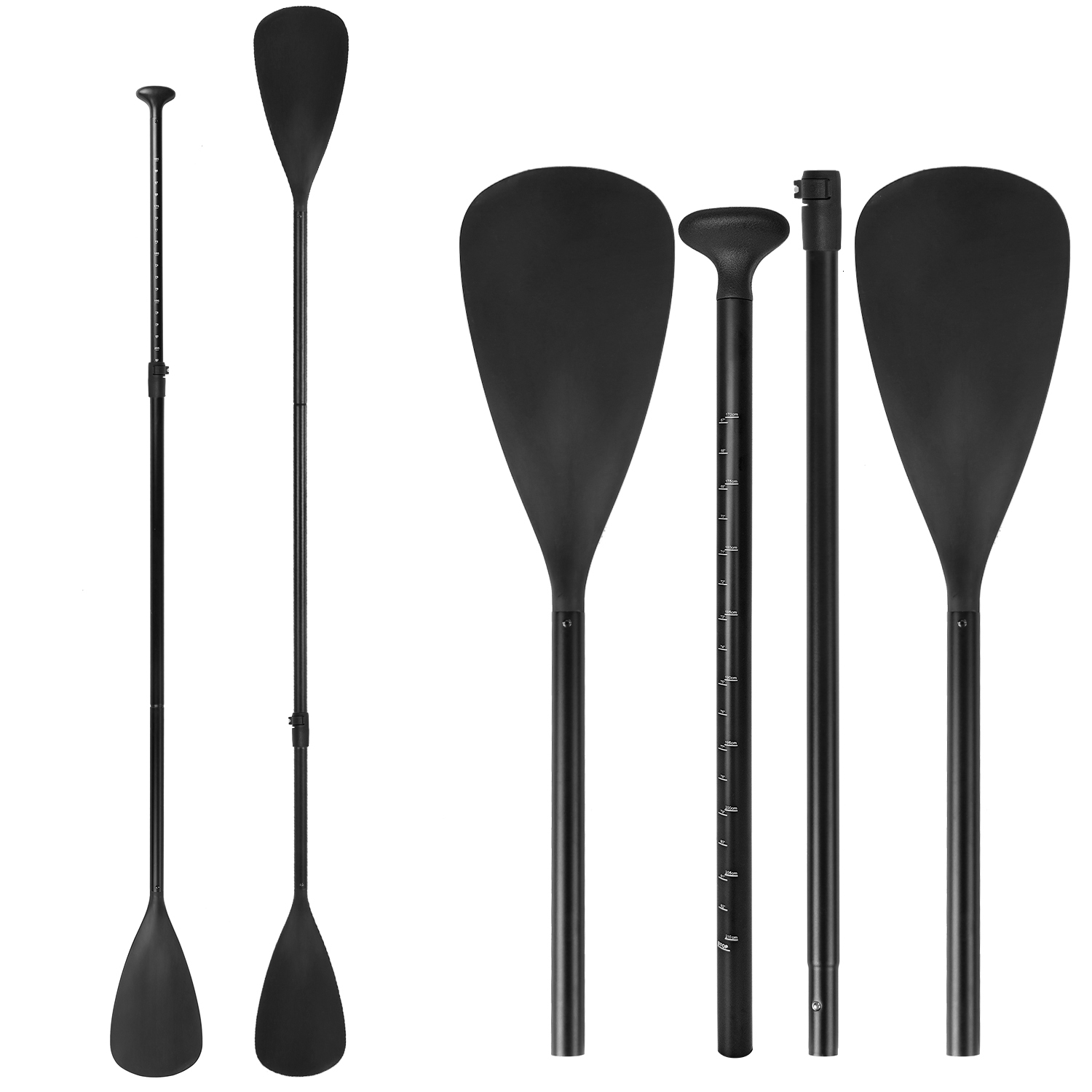 Kayak Accessories 4 Piece Dual Purpose Adjustable SUP Paddle Boat Stand Up Board for Surfing Surfboard 230720