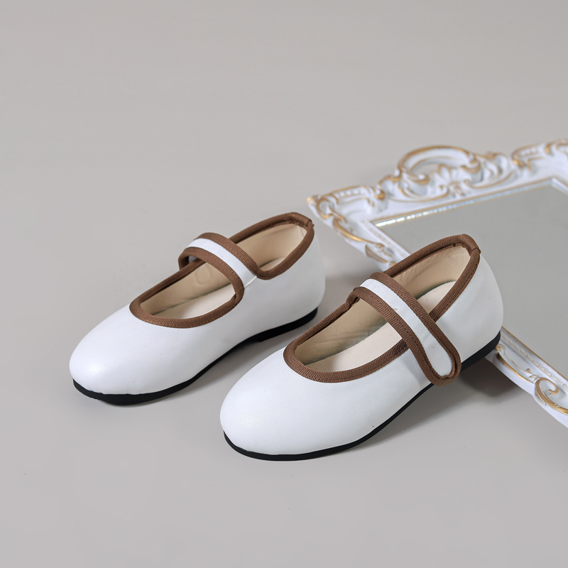 Sneakers Kids Shoes Children Chain Casual Baby Girls Soft Loafers Toddler Ballet Flats Boys White Moccasin Mary Jane For Summer 230720