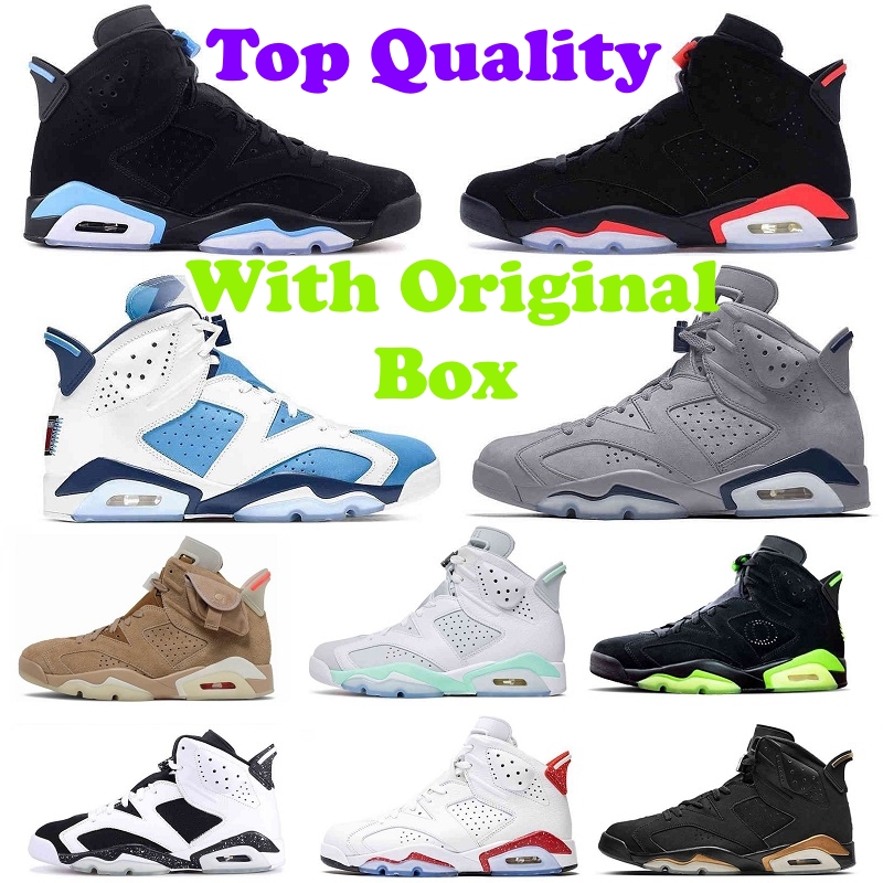 Avec Box Jumpman Chaussures de basket Jade Horizon Bluebird The Racer Bleu Blanc X Sail Raging Red Black Metallic 23 Unc Oreo Baskets Baskets 36-