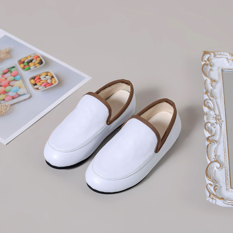 Sneakers Kids Shoes Children Chain Casual Baby Girls Soft Loafers Toddler Ballet Flats Boys White Moccasin Mary Jane For Summer 230720