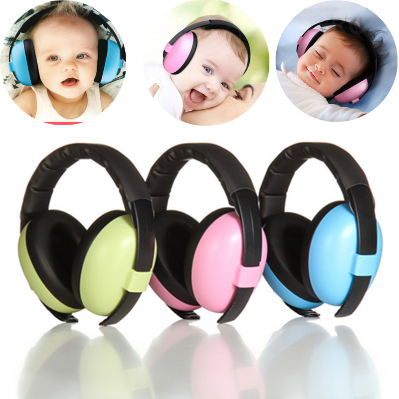 Earpick# Kids Noise Cancelling Earmuffs Headphone Hearing Protection Safety Baby Sleep AntiNoise Ear Defenders 230720