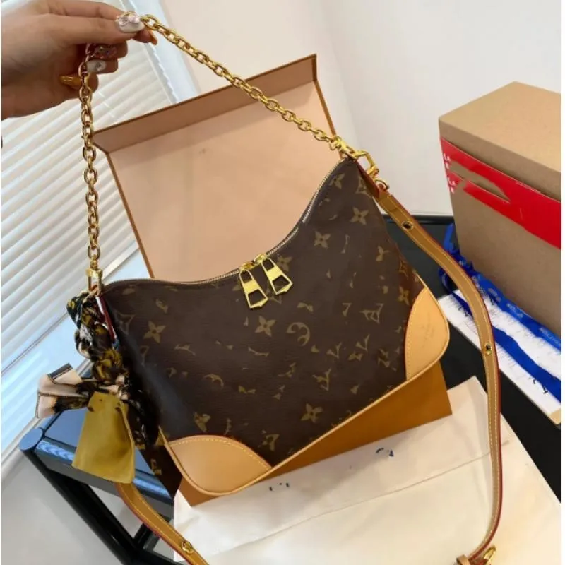 New Women's Old Flower Shoulder Bag Crossbody Chain Designer Bags Purses Designer Woman Handbag Designers Womans 10A TOP Festival Bags