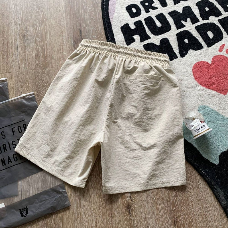Mens Shorts Mades Polar Bear Embroidered Summer Beachwear Japanese Fashion Five Point Sports Trend Hip Hop 230720