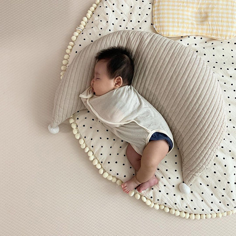 Pillows Baby Pillow born Nursing Pillow Breastfeeding For Mom Maternity Moon U-Shaped Cotton Feeding Waist Cushion Infant Cuddle 230720