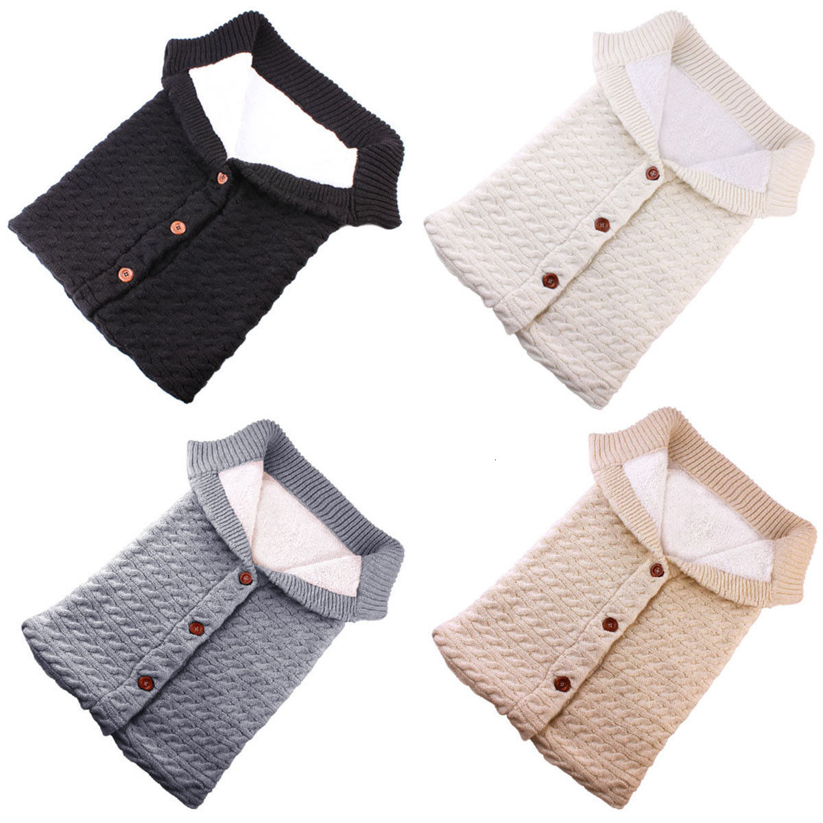 s Slings Backpacks Citgeett Autumn Fashion born Knit Crochet Swaddle Sleeping Bag Stroller Wrap 230720