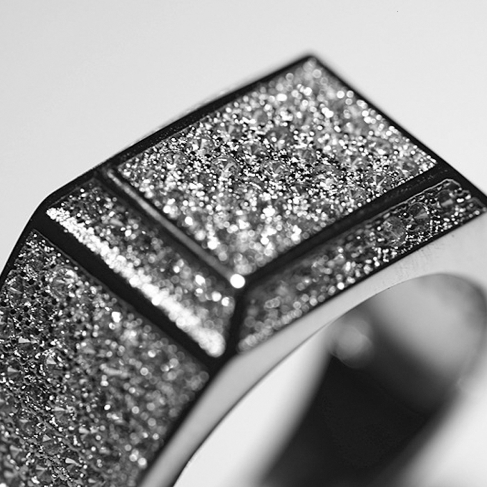 Wedding Rings HOYON S925 Sterling Silver 2 Carat Diamond Ring Men s Anilo Gemstone 925 Jewelry Bougue Anilomuje 230721