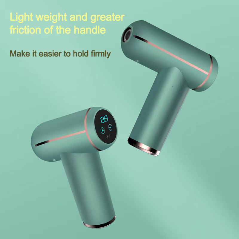 Full Body Massager LCD Display Massage Gun Portable Percussion Handgun Massager Deep Tissue Muscle Relieving Pain in the Body and Neck Fitness 230720