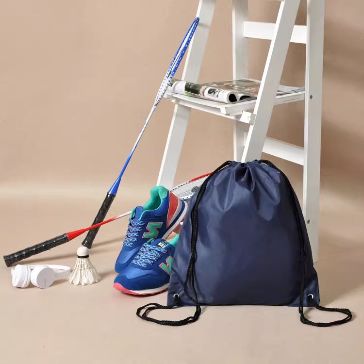 PT054,Premium School Drawstring Duffle Bag Sport Gym Swim Dance Shoe Backpack portable storage bag nylon student book bags