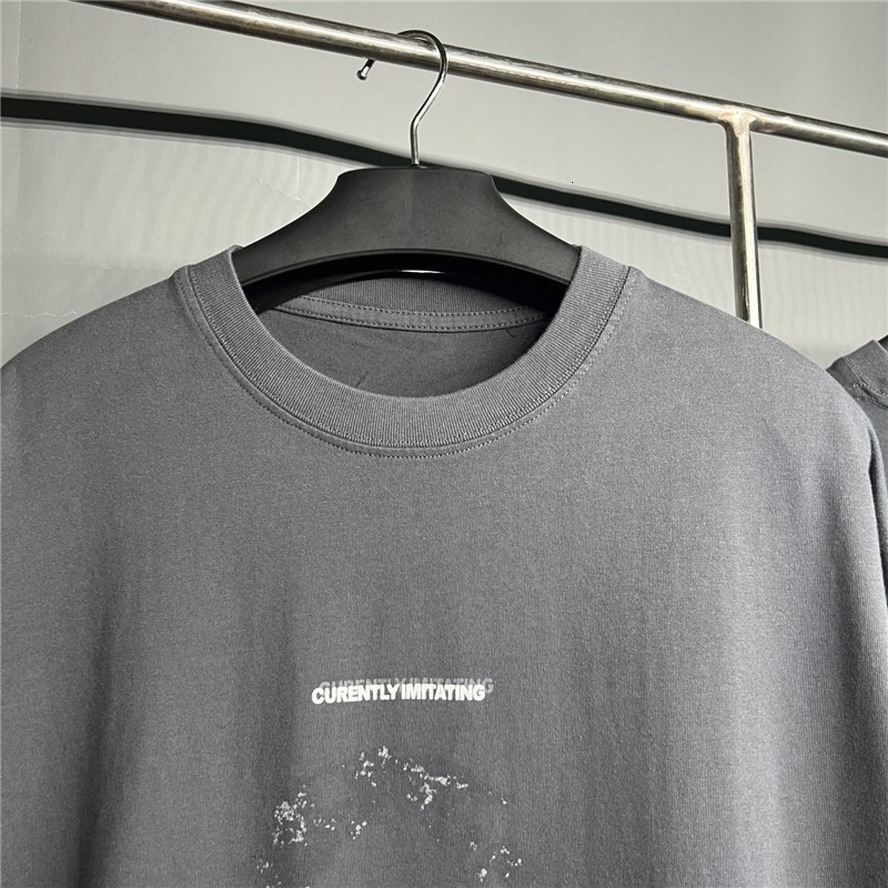 Mens TShirts Retro Grey RRR123 Tshirt 1 High Quality RRR 123 Top Short Sleeve 230720