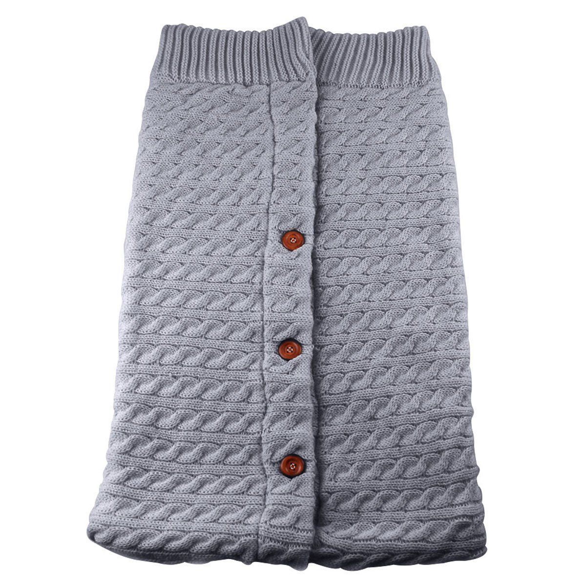 s Slings Backpacks Citgeett Autumn Fashion born Knit Crochet Swaddle Sleeping Bag Stroller Wrap 230720