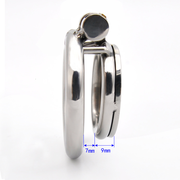 Cockrings CHASTE BIRD ultra small stainless steel rooster penis horn cage chastity equipment anti break ring polyurethane catheter V4 lock 230720