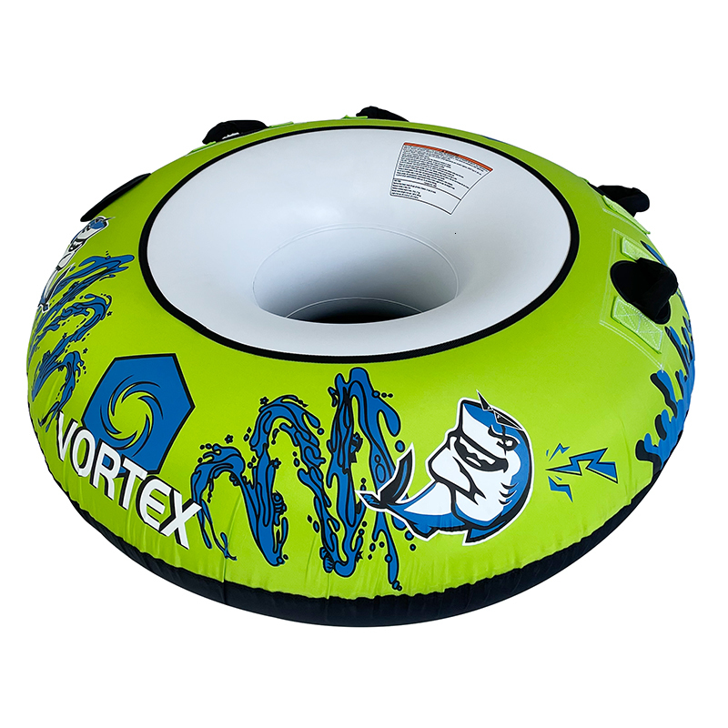 Kayak Accessories Durable 1 Rider Inflatable Towable Tube Ring for Water Play Equipment 230720