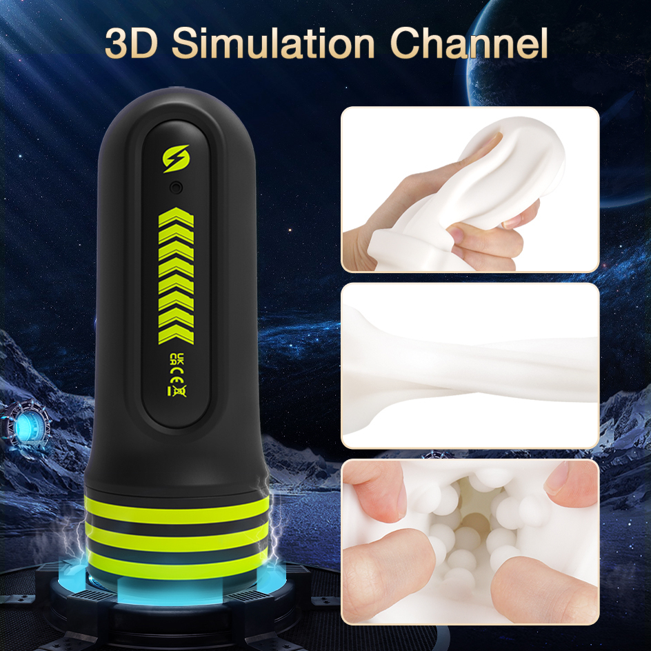 Masturbators BeYoulove automatic male masturbation cup vibration or suction climax wave electric machine adult sex toy oral sex stroke 230720